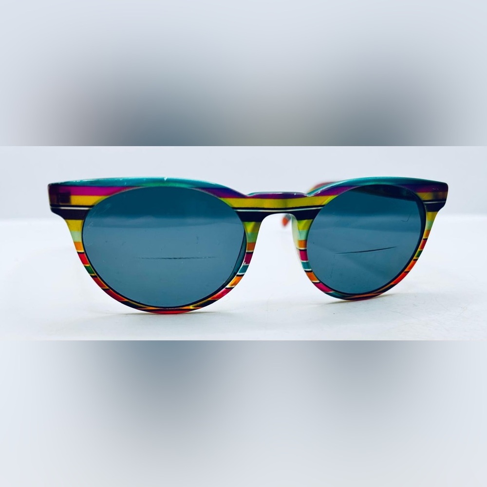 Mattisse Multi-color Rainbow Oval Sunglasses Frames Only